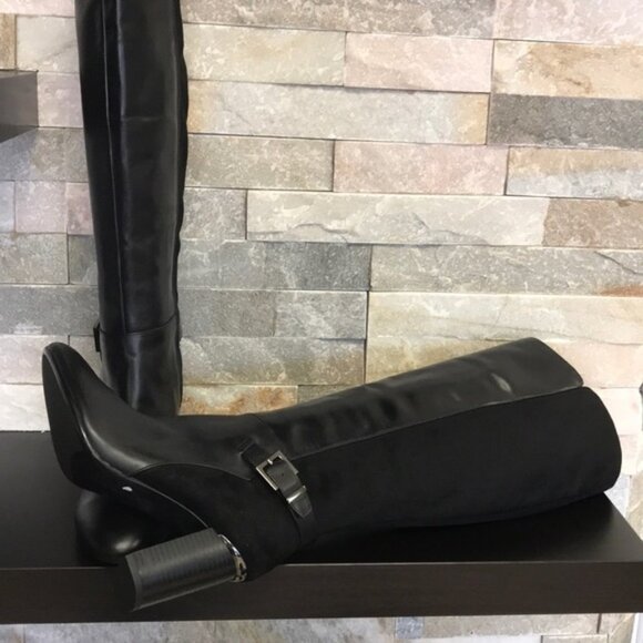 Bandolino Ollia Tall Suede Block Heel Boot - Picture 10 of 11